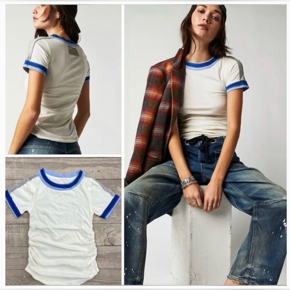 NWT We The Free Sporty Mix Tee - Picture 11 of 11